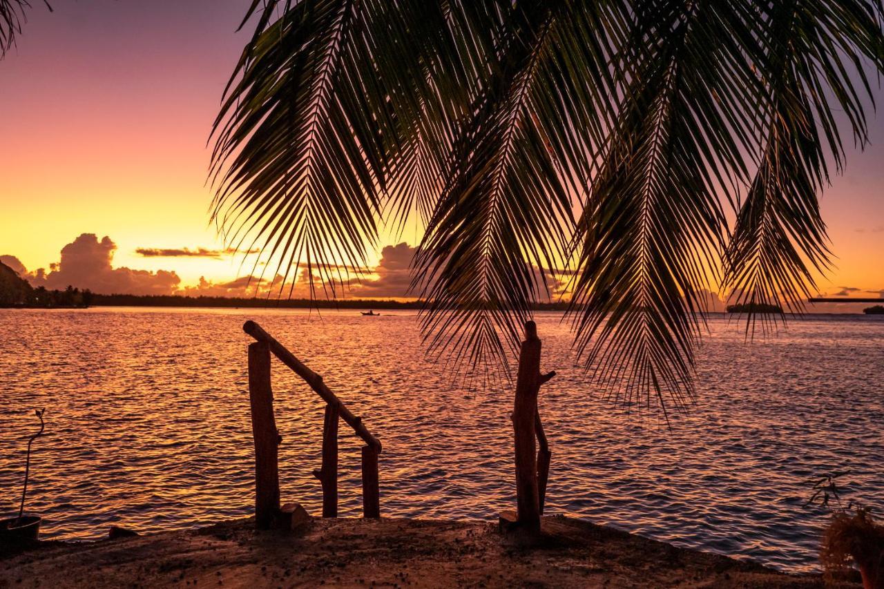 Waterfront Paradise 2 Br; Stunning Sunsets Bora Bora Kültér fotó